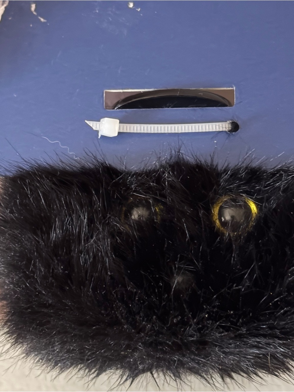 piper•k Halloween Hair Clips and Black Fuzzy Cat Pom - Picture 5 of 5